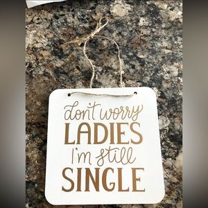 Wedding sign
